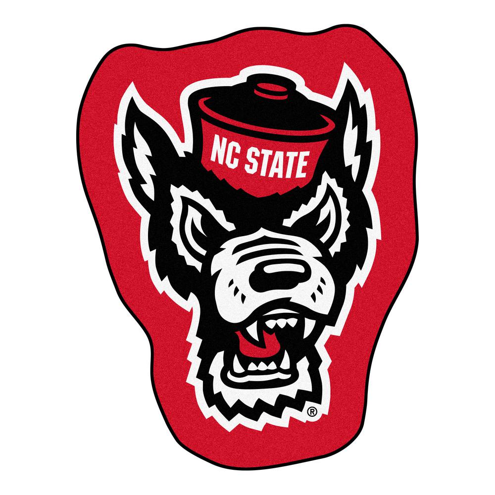 FANMATS 18764 NC State Uniform Inspired Starter Rug