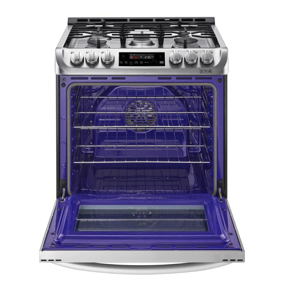 Lg Electronics 6 3 Cu Ft Slide In Gas Range With Probake So Sku 1002214546