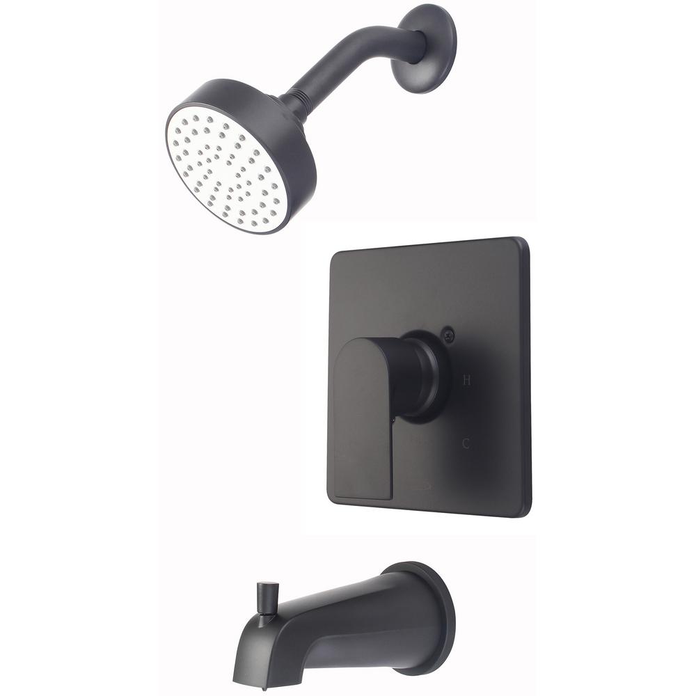 Olympia Faucets I4 1 Handle Wall Mount Tub And Shower Faucet Trim Kit In Matte Black T 23910 Mb The Home Depot - Matte Black Bathtub Trim Kit Olympia Faucets I4 1 Handle Wall Mount Tub And Shower Faucet Trim Kit In Matte Black T 23910 Mb The Home Depot - Matte Black Bathtub Trim Kit