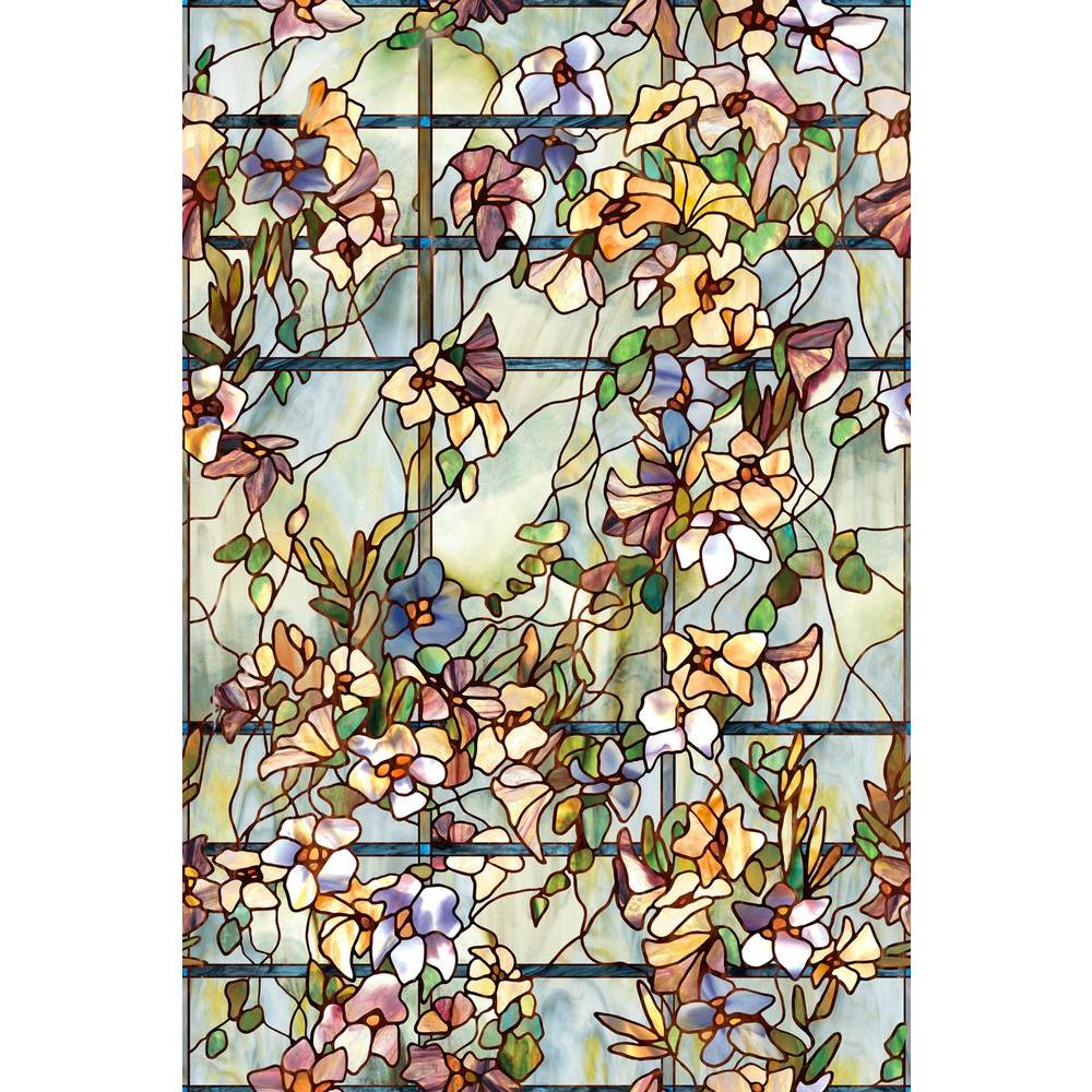 Artscape 24 In X 36 In Trellis Decorative Window Film 01 0149