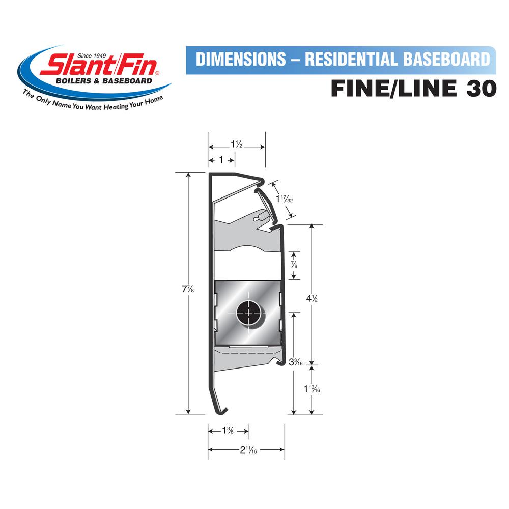 slant fin baseboard specs