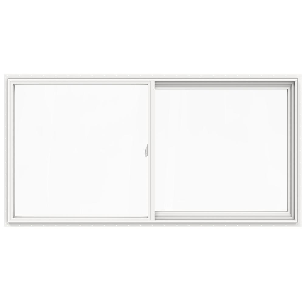 JELD-WEN 71.5 In. X 35.5 In. V-2500 Series Left-Hand Sliding Vinyl ...