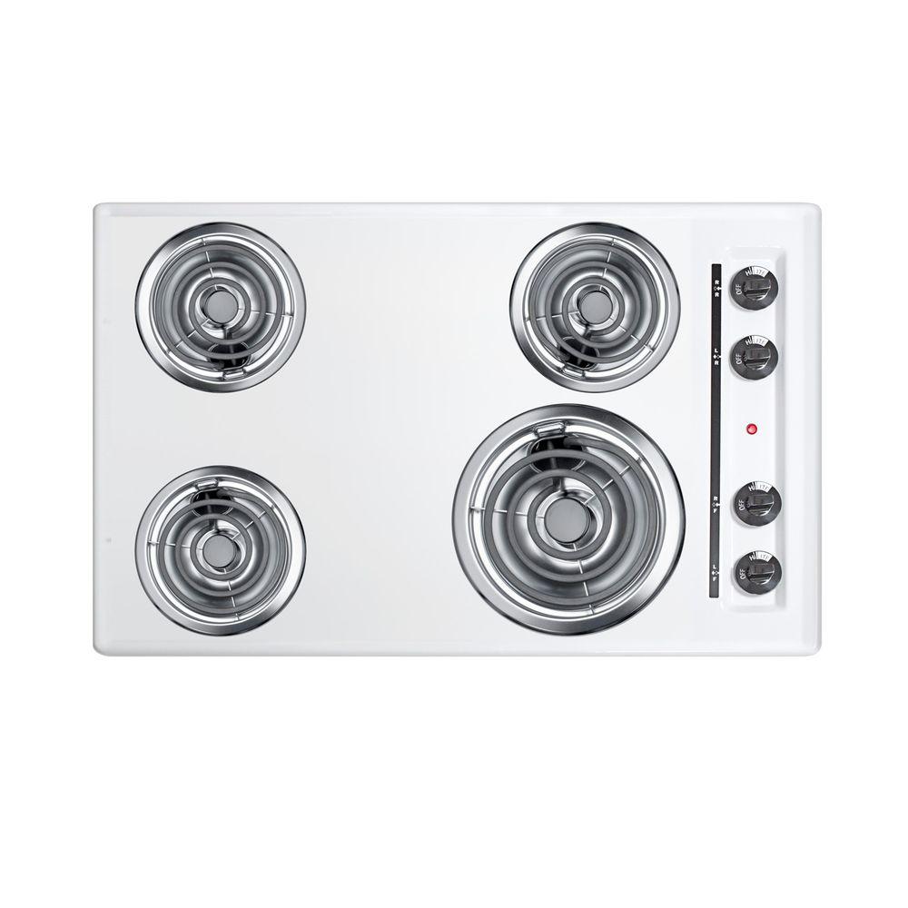 30 In Electric Cooktops Cooktops The Home Depot