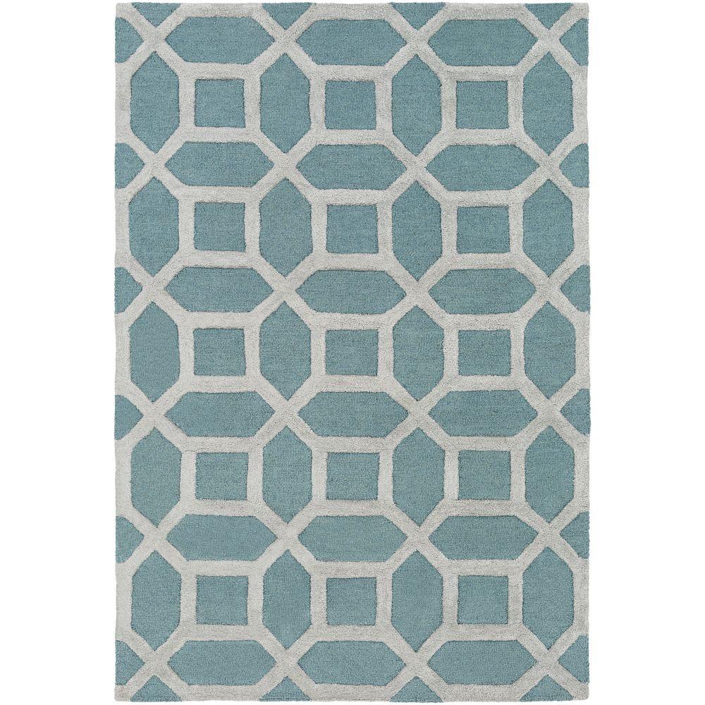 6 X 9 Blue Area Rugs The Home Depot Arise Evie Light Blue 6 Ft X 9 Indoor Area Rug