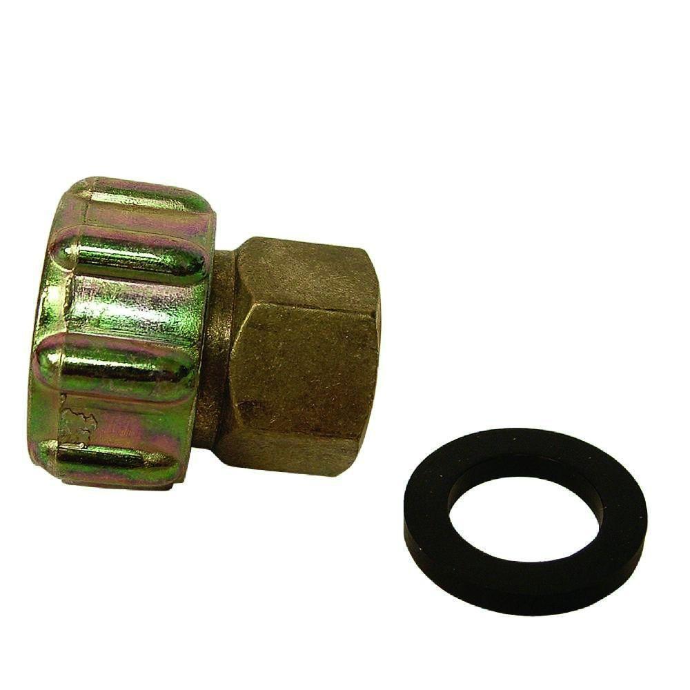 Everbilt 3 4 In Fht X 1 2 In Fip Brass Adapter Fitting 801689 The