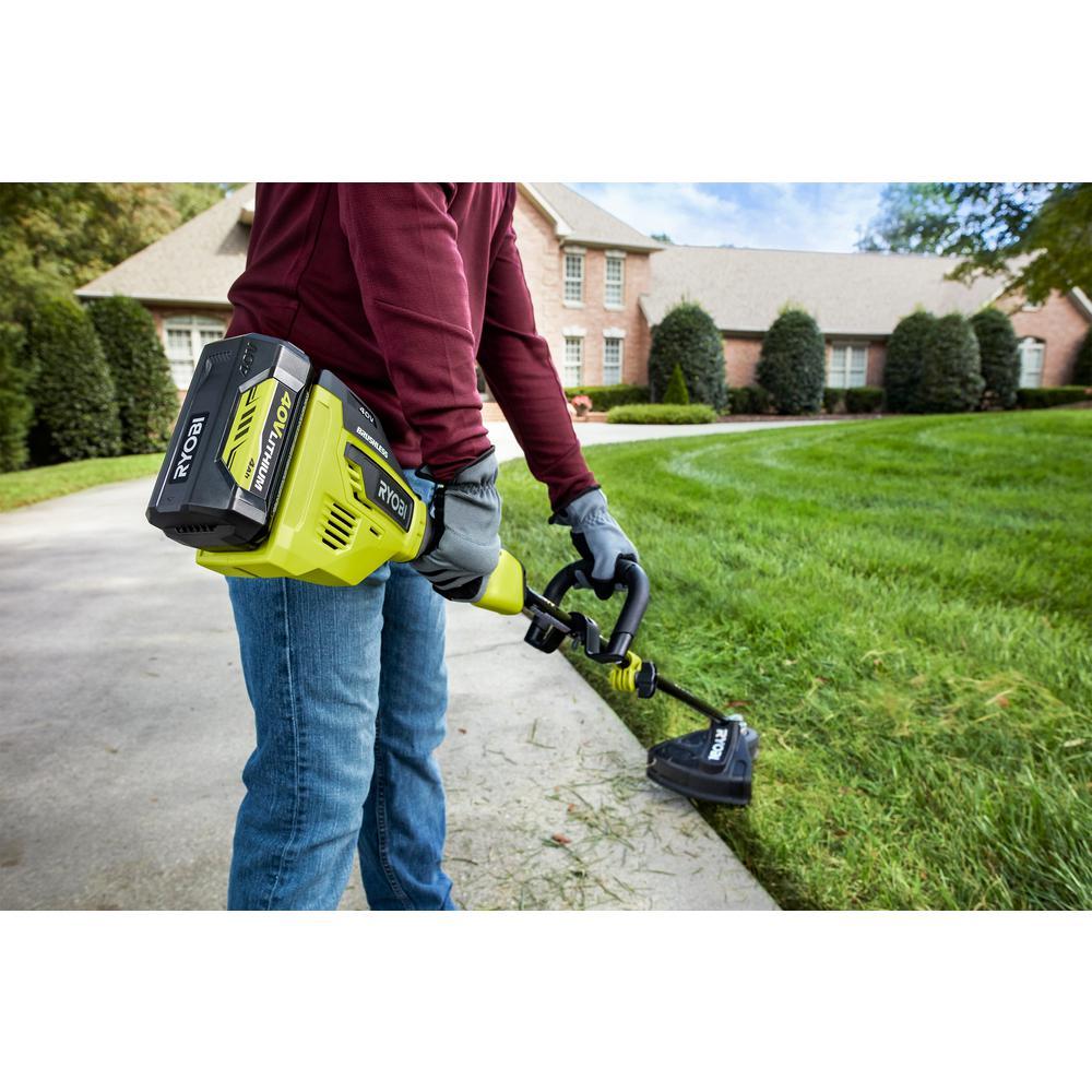 ryobi brushless trimmer 40v