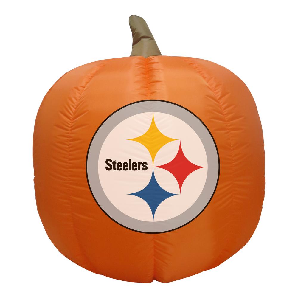Nfl 4 Ft Pittsburgh Steelers Inflatable Pumpkin