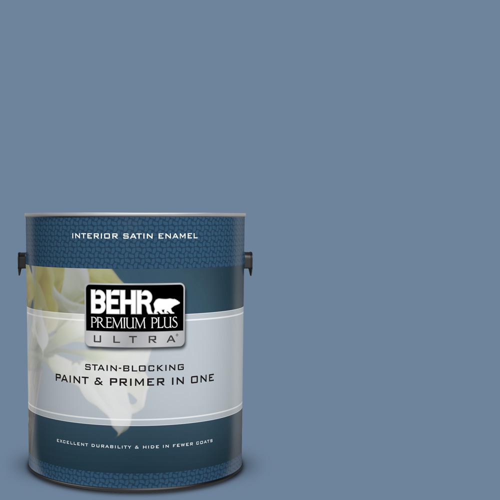 BEHR Premium Plus Ultra 1 gal. S5205 Thundercloud Satin Enamel