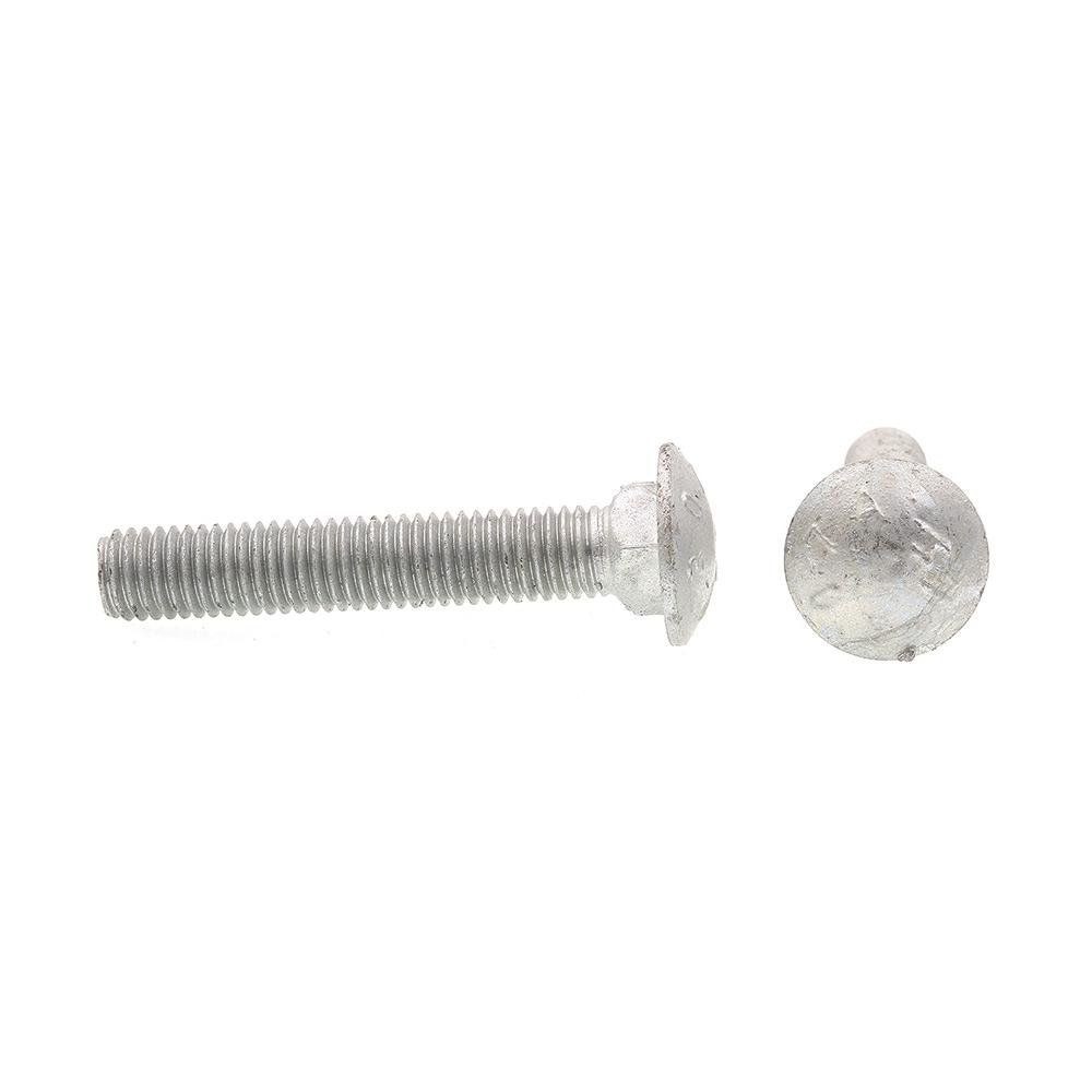 1//2 in.-13 X 3-1//2 in. 25-Pack A307 Grade A Hot Dip Galvanized Steel Prime-Line 9064485 Carriage Bolts