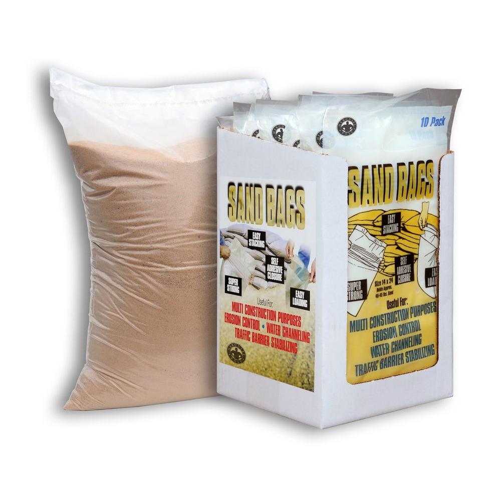 Hercules Sand Bags 10 Pack Hp02071422rt The Home Depot