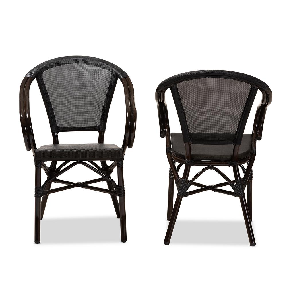Baxton Studio Artus Black Dining Chair (Set of 2)1502PC8995HD The Home Depot