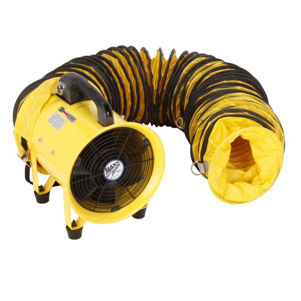 Ventamatic 8 In 2 Speed High Velocity Portable Confined Space   Ventamatic Blower Fans Hvhf08comboups 64 1000 