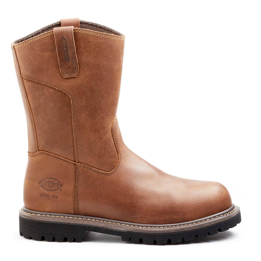 dickies slip on boots