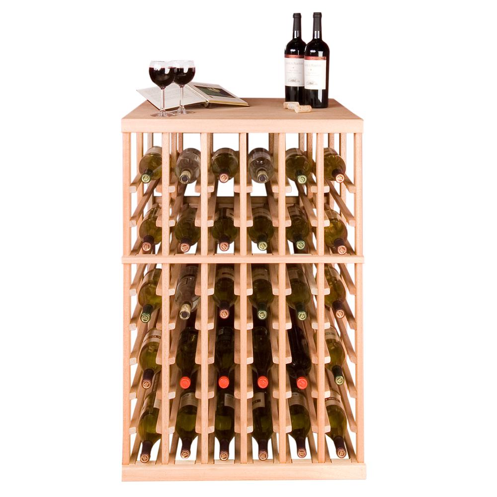 Vinotemp 160Bottle Pine Floor Wine RackIBB/D7 The Home Depot