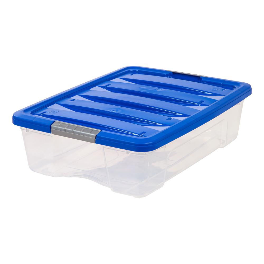 Sterilite ID Box 26Qt. Storage Box in White14348006 The Home Depot