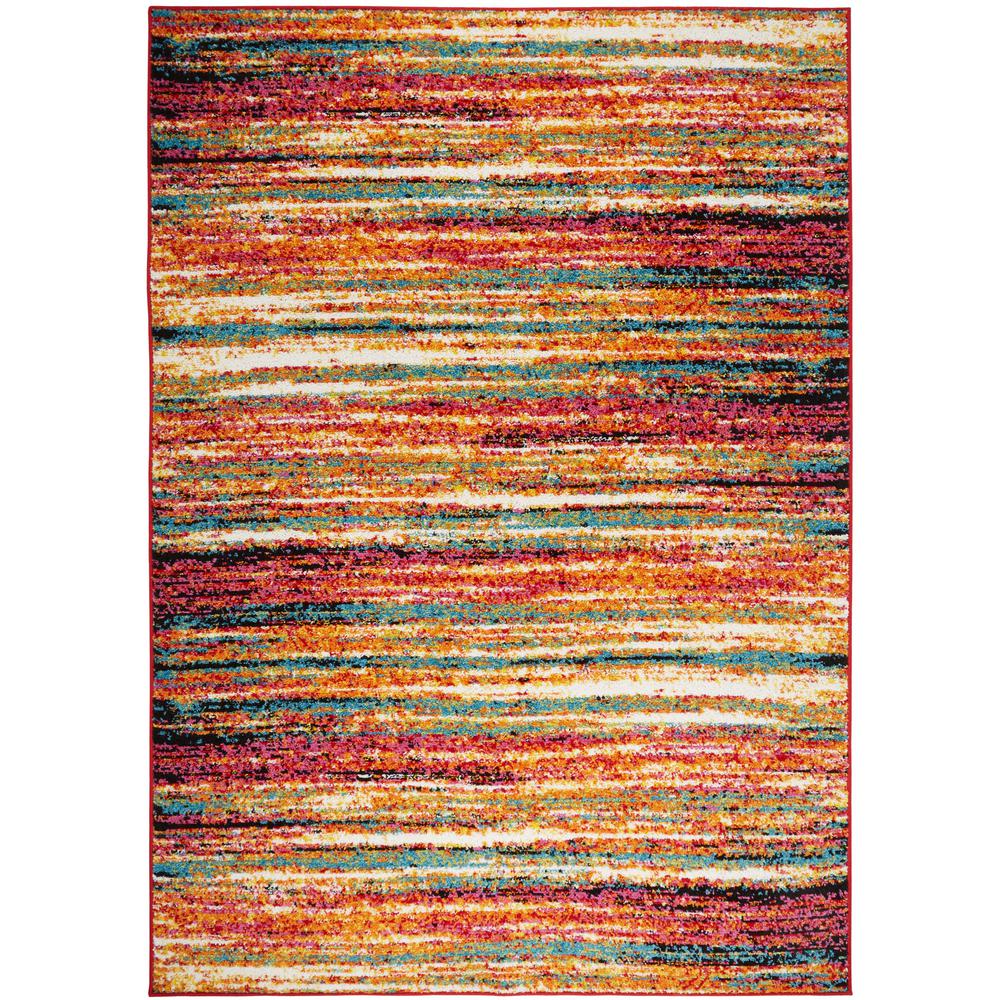 Home Dynamix Splash Multi 6 Ft In X 9 Indoor Area Rug