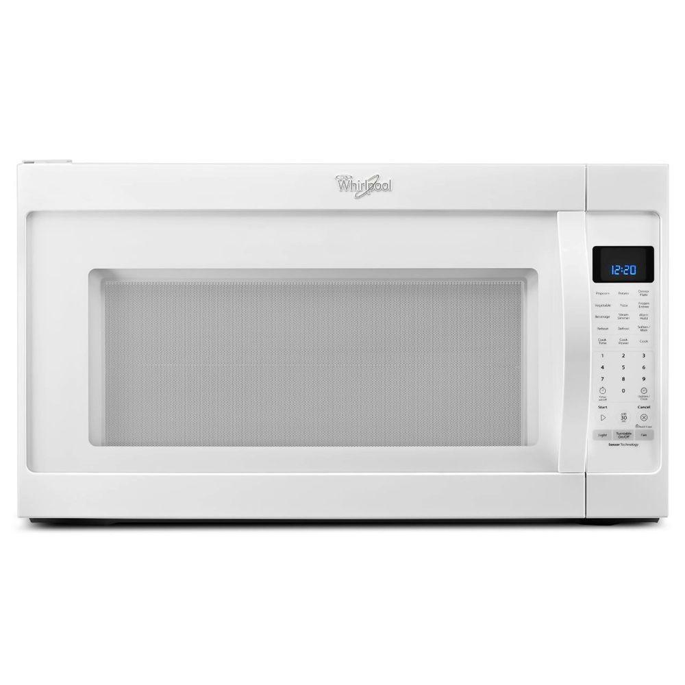 Whirlpool 2 0 Cu Ft Over The Range Microwave Ovens Whirlpool 2 0 Cu Ft Over The Range Microwave In White W