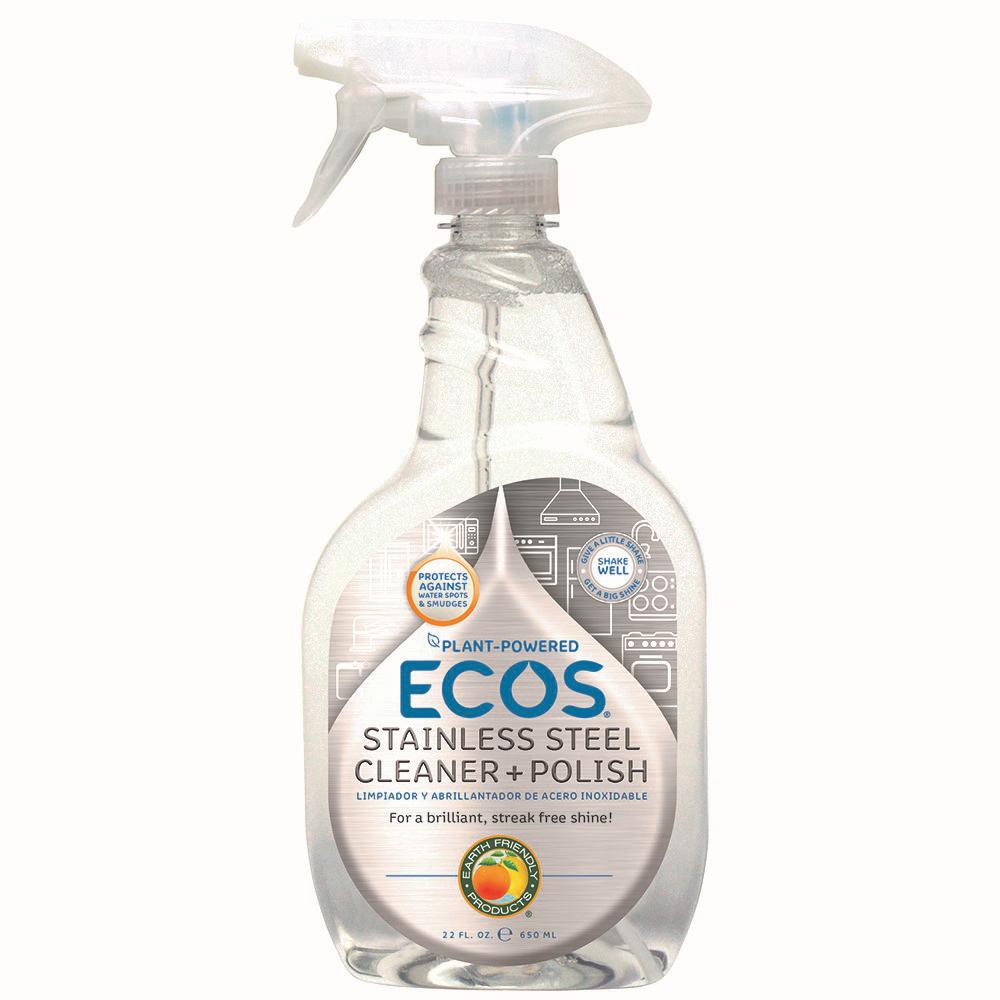 STAINLESS STEEL POLISH CLEANER ECOS 22 oz. Trigger Spray Home Kitchen
