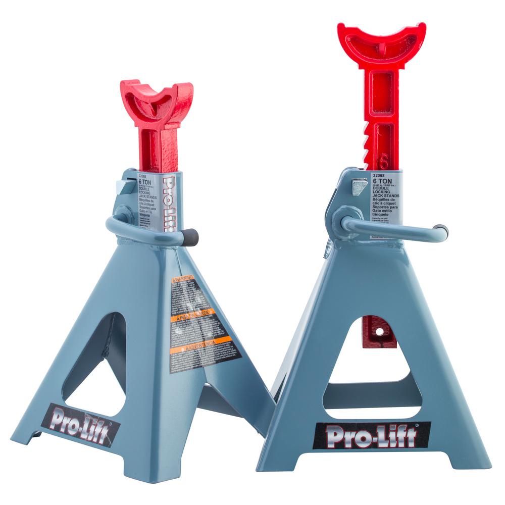 Pro-Lift T-6906D Double Pin Jack Stand - 6 Ton