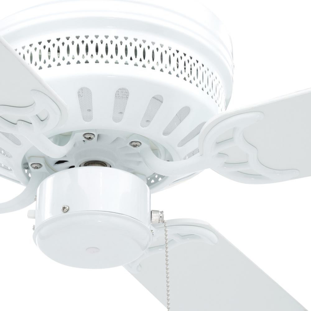 Progress Lighting Airpro Hugger 42 In Indoor White Ceiling Fan