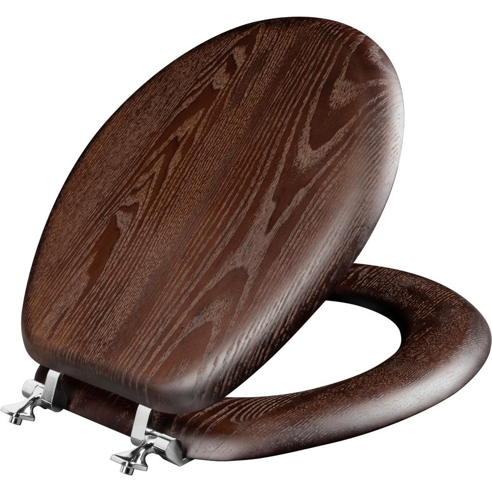 Brown Toilet Seat Cover Velcromag