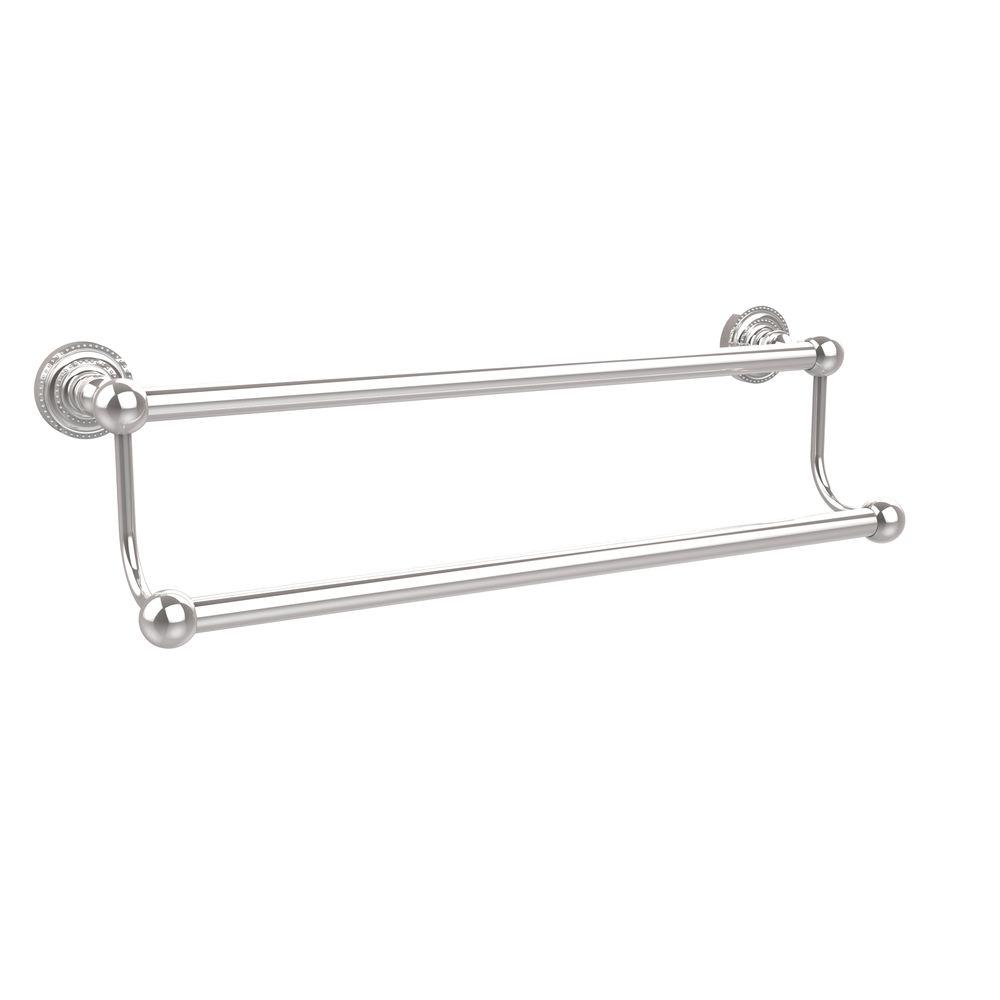 polished chrome towel bars