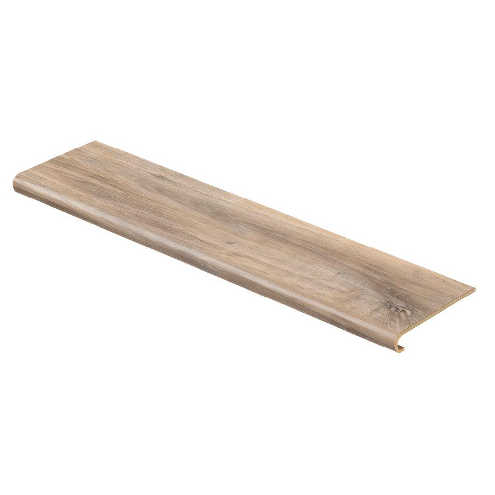 Cap A Tread Easy Oak 94 in. L x 12-1/8 in. W x 1-11/16 in. T Vinyl ...