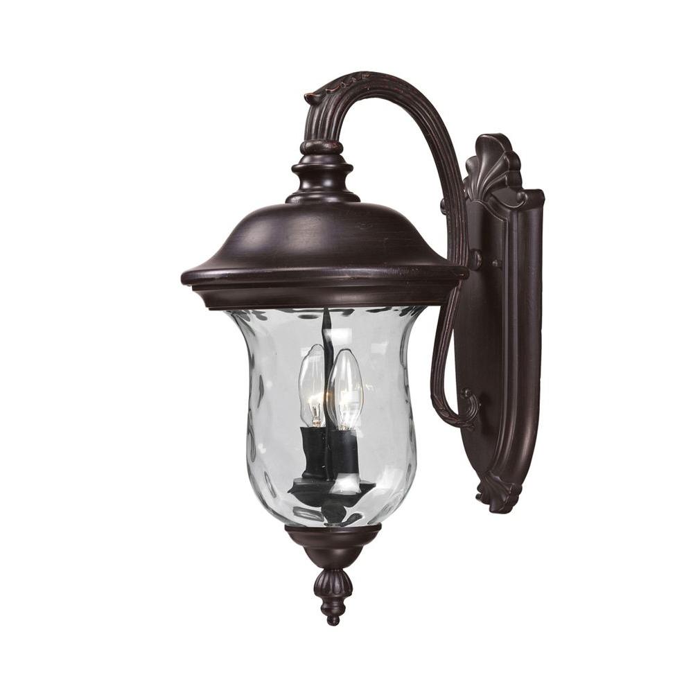 Eglo Belfast 2 Light Stainless Steel Outdoor Wall 88114a The Lawrence 2 Light Bronze Incandescent Outdoor Wall