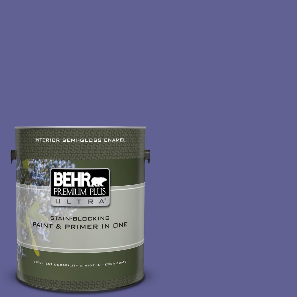 Behr Premium Plus Ultra 1 Gal T15 13 Prime Purple Semi Gloss T15 13 Prime Purple Semi Gloss