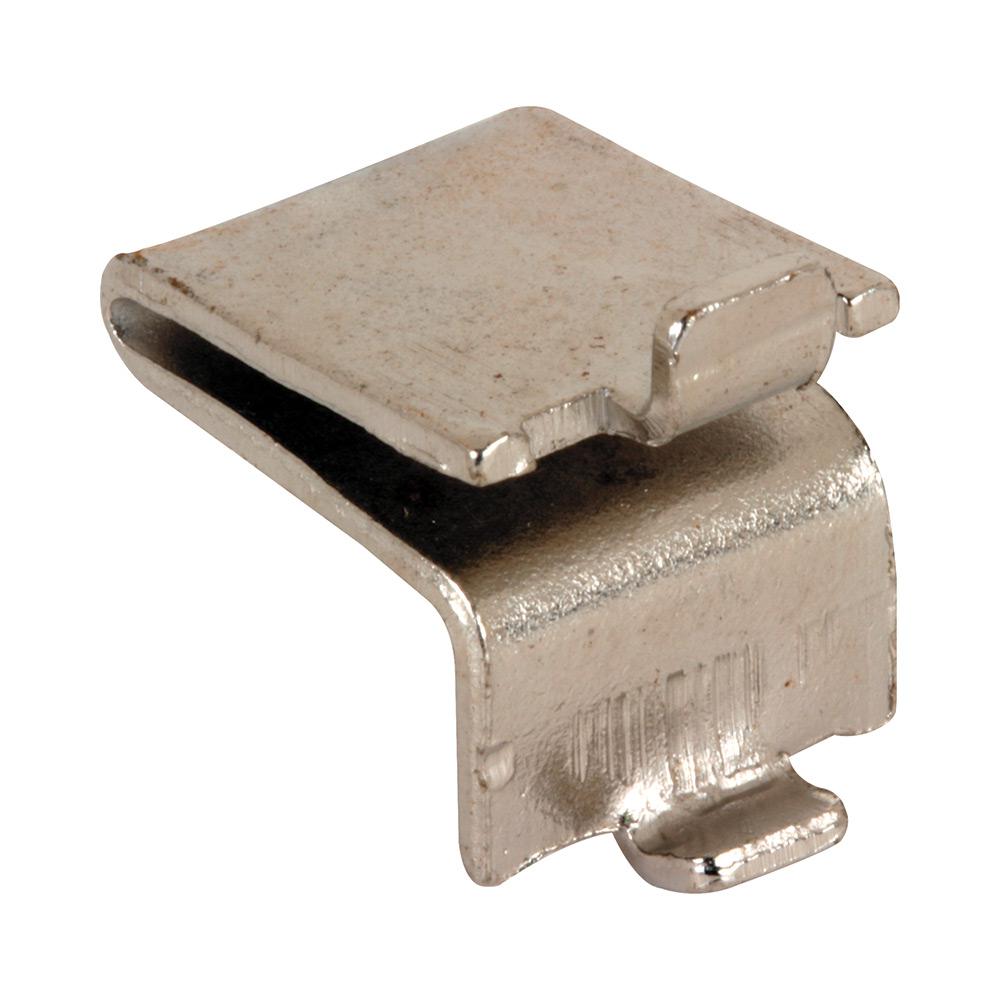 Prime Line Nickel Plated Metal Strip Lock Style Shelf Support 8 Prime Line Nickel Plated Metal Strip