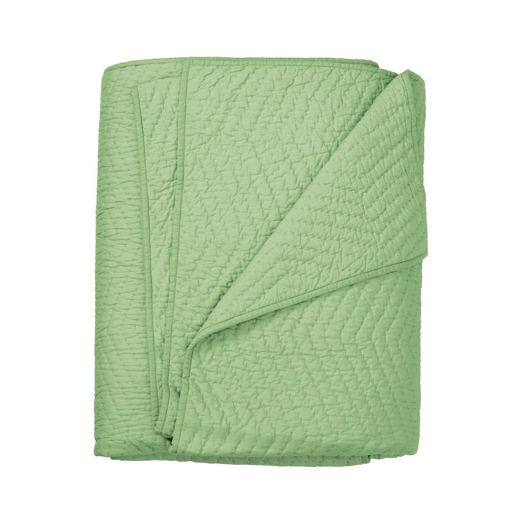The Company Store Company Cotton Pistachio Full/Queen Quilt C3A3FQ