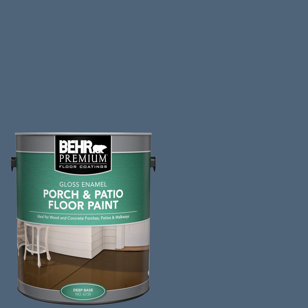 Behr Premium 1 Gal 570f 6 Mood Indigo Gloss Enamel Interior