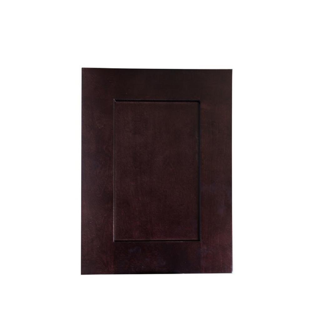 Bremen 11 In X 15 Shaker Cabinet Door Sample Expresso Se Shaker Cabinet Door Sample In Expresso
