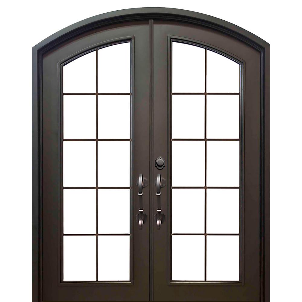 Iron T Astragal No Panel Iron Doors Front Doors