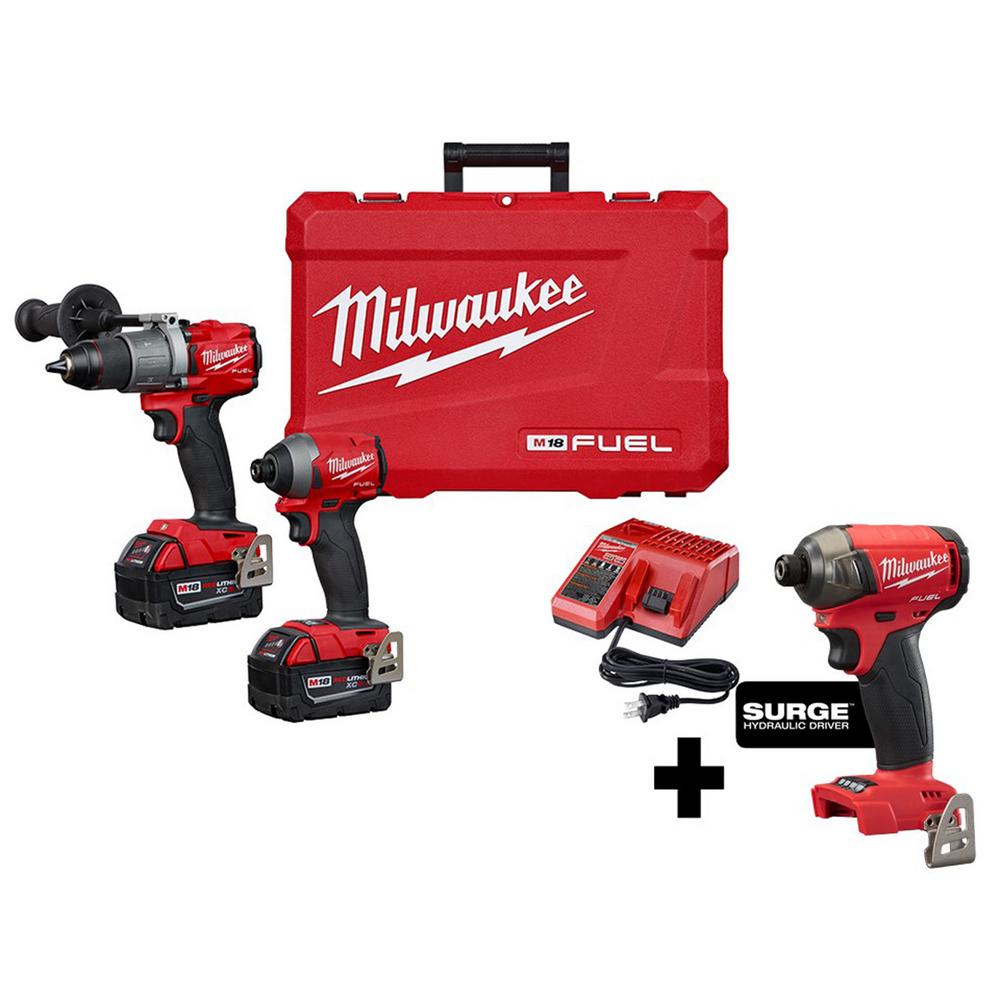 Milwaukee M18 Fuel 18 Volt Lithium Ion Brushless Cordless Hammer Drill