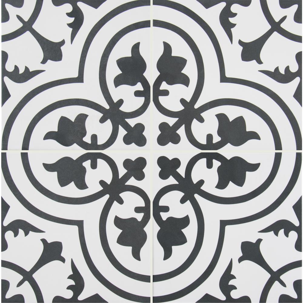 MSI 8 in. x 8 in. Amantus Encaustic Matte Porcelain Floor and Wall Tile