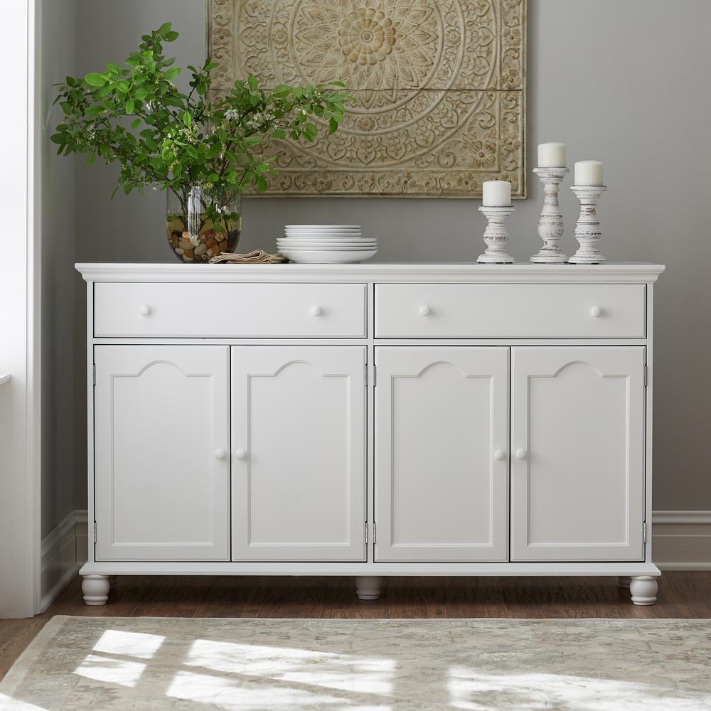 Home Decorators Collection Harwick Antique White Buffet Bf 23034