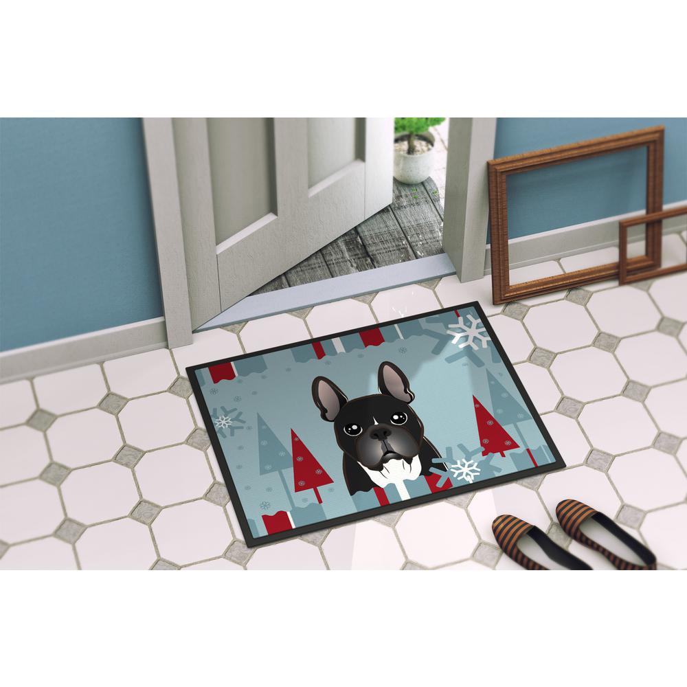 Carolines Treasures BB5590SN French Bulldog Brindle Welcome Sticky Note Holder Multicolor Large 