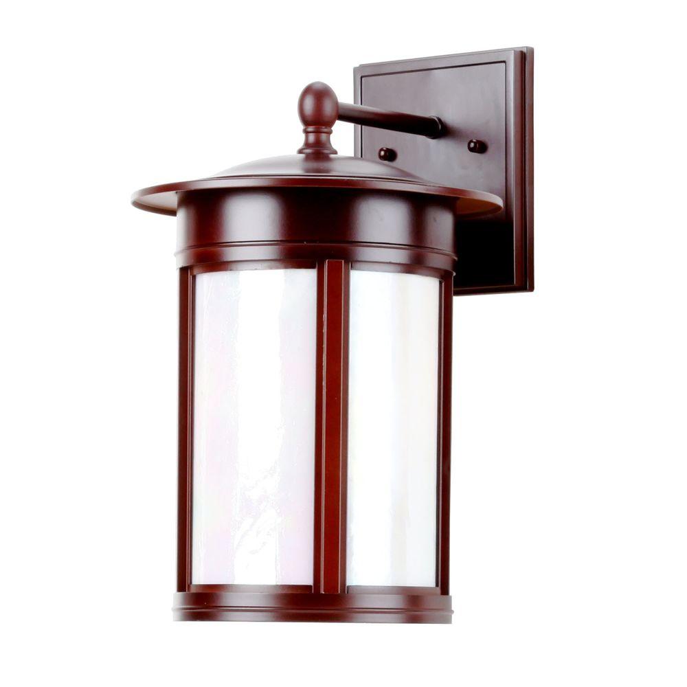 Hampton Bay 3Light Oil Rubbed Bronze Outdoor Wall LanternEL2020OBR