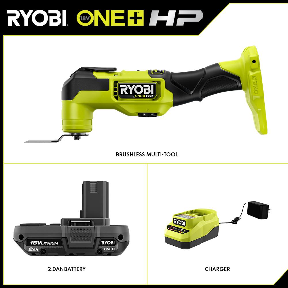 RYOBI - Ryobi 18v ONE+ - Power Multi Tools - Power Tools - The Home Depot