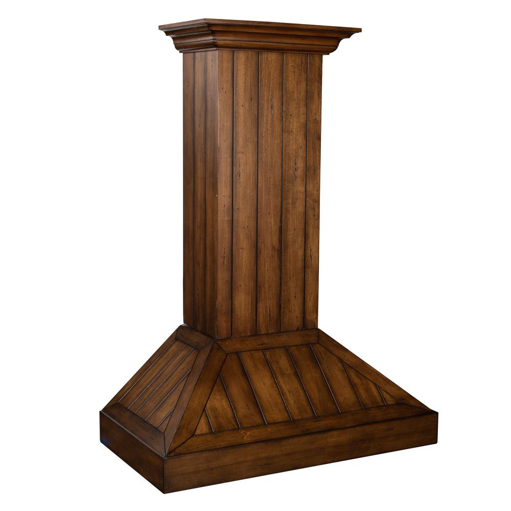 Zline Kitchen And Bath 30 In 760 Cfm Wooden Wall Mount Range Hood Rustic Light Zline Kitchen And Bath 30 In 760 Cfm Wooden Wall Mount Range Hood Rustic Light