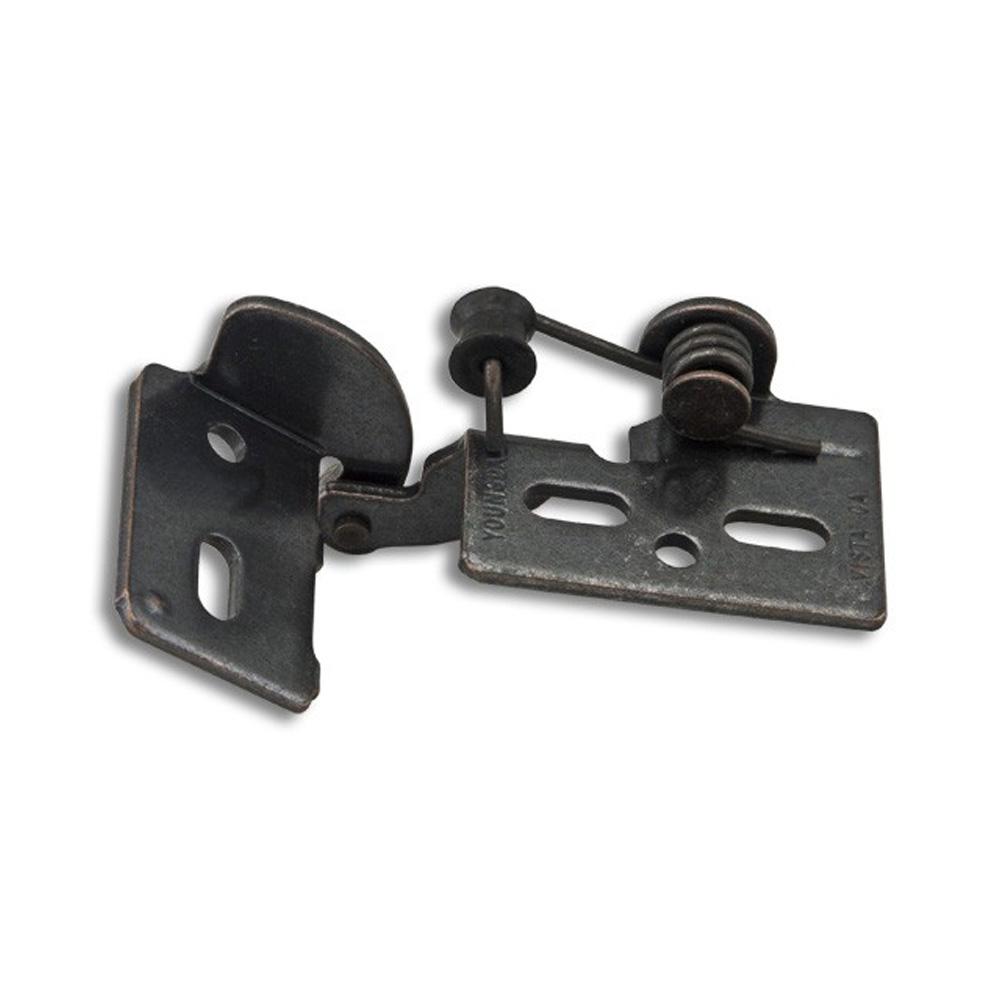 Youngdale Oil Rubbed Bronze 4 3/8 in. Lip Inset NonWrap SelfClosing Hinge54.104.07 The