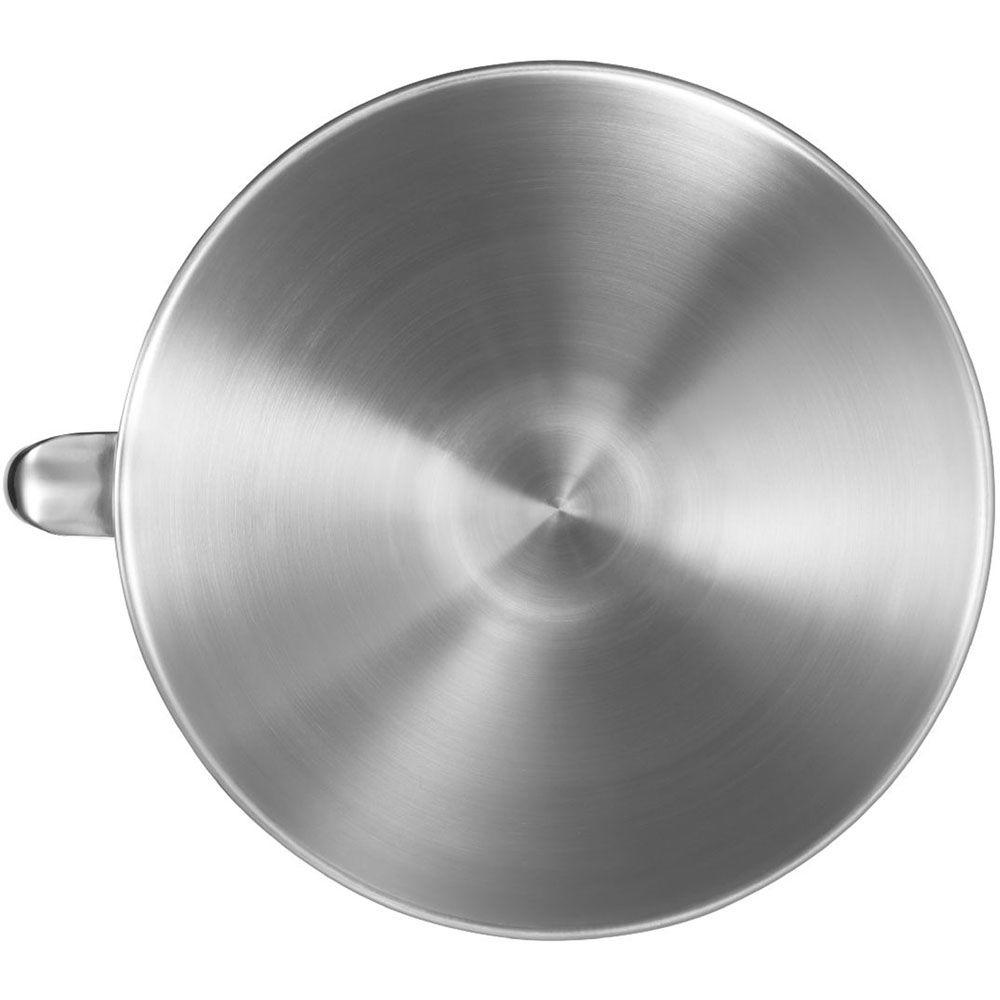 Kitchenaid 5 Qt Bowl In Polished Stainless Steel With Comfort Kitchenaid 5 Qt Bowl In Polished Stainless Steel With Comfort Handle For Tilt Head Stand Mixers K5thsbp The Home Depot