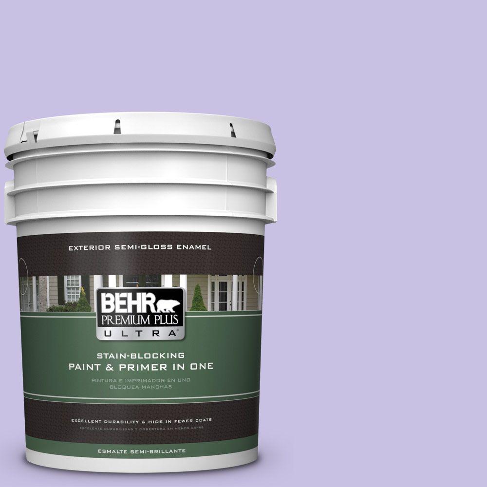 BEHR Premium Plus Ultra 5-gal. #P560-3 Party Hat Semi-Gloss Enamel ...