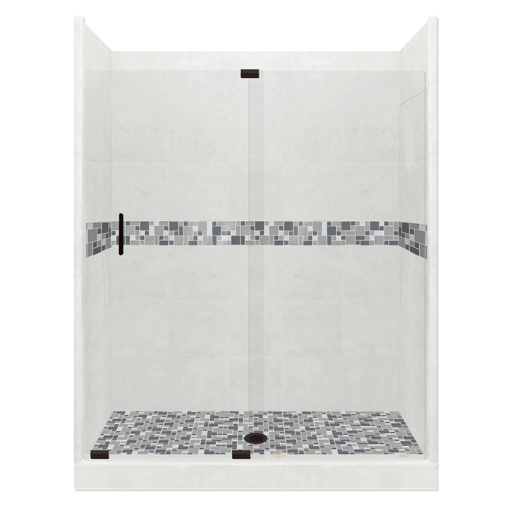 American Bath Factory Newport Grand Slider 42 in. x 60 in. x 80 in