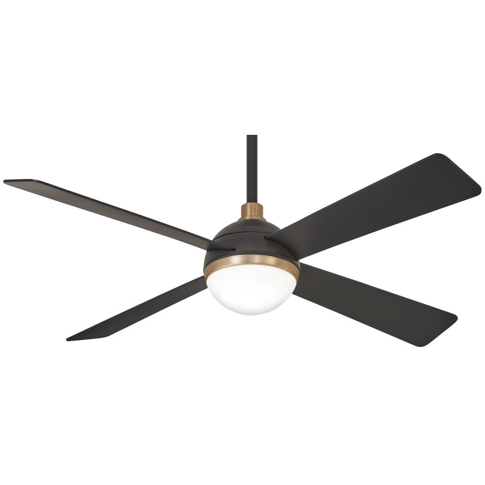 Minka Aire Orb 54 In Integrated Led Indoor Brushed Carbon Ceiling