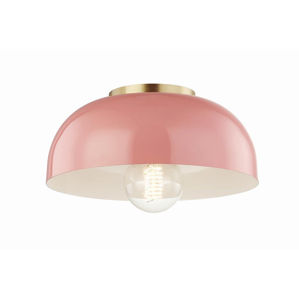 Mitzi By Hudson Valley Lighting Avery 1 Light 11 In W Aged Brass Mitzi By Hudson Valley Lighting Avery 1 Light 11 In W Aged Brass Semi