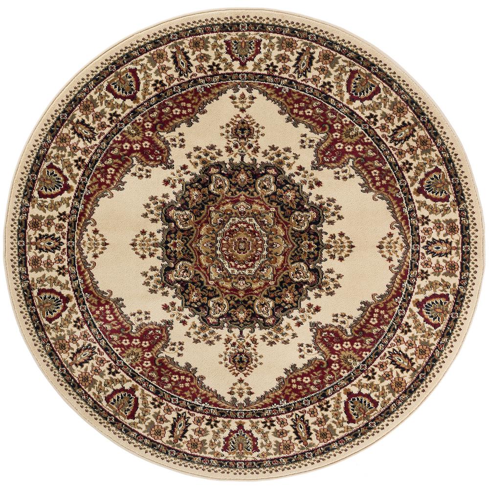 Kas Rugs Traditional Florals Beige 9 ft. 10 in. x 13 ft. 2 in. Area Rug