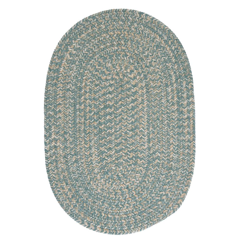 Braided Teal Area Rugs The Home Depot Cicero Teal 10 Ft X 13 Area Rug