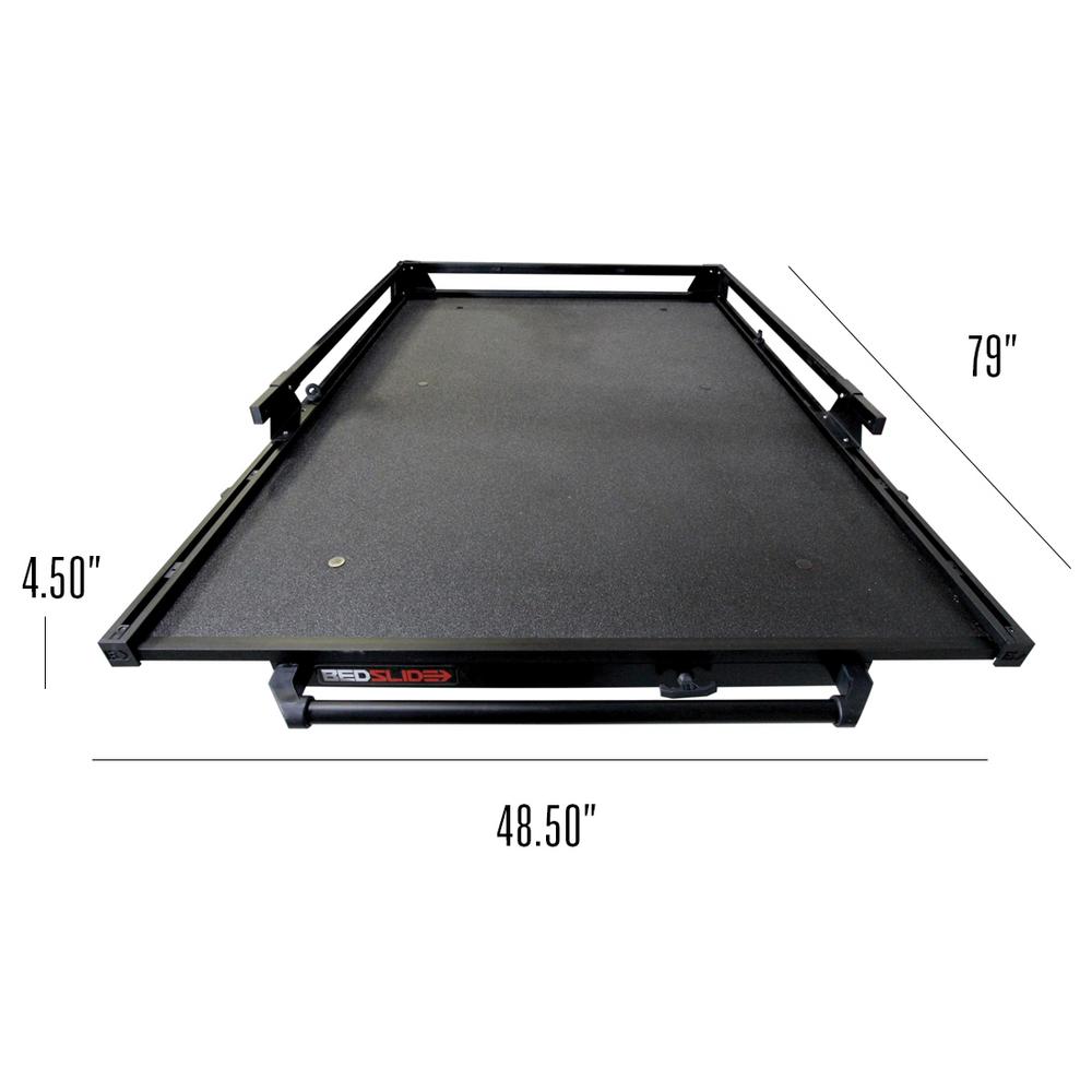 BEDSLIDE 1500 lbs. Capacity 75 Extension Truck, Van and SUV Slide Out